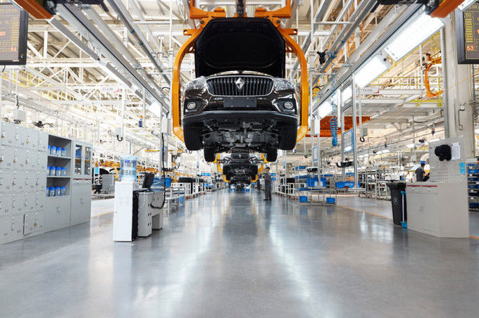 Shaanxi Xianghelixin Automobile Sales Service Co., Ltd. dây chuyền sản xuất của nhà sản xuất